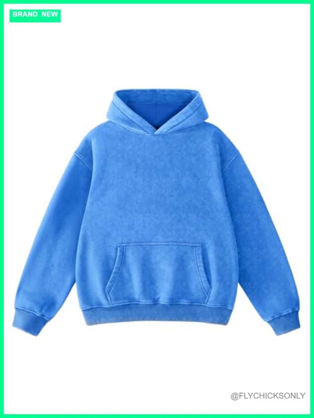 Oversized Acid Wash Fleece Hoodie Unisex Heavyweight Pullover Sweatshirt